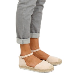 Espadrilles beiges pour femme JH85 Beige 2