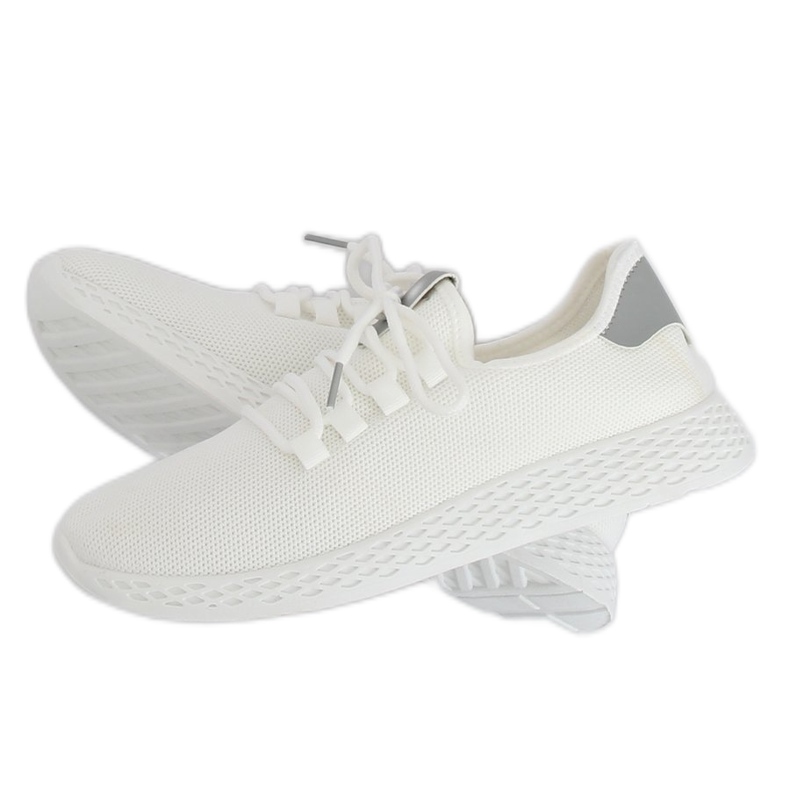 Chaussures de sport grises et blanches NB281 Gris 1 Chaussures de sport grises et blanches NB281 Gris 1