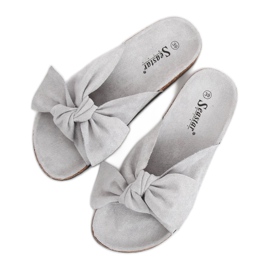 Chaussons Gris Daim Gris CK02P Gris 4