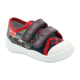 Chaussures enfant Befado 907P093 rouge gris 1