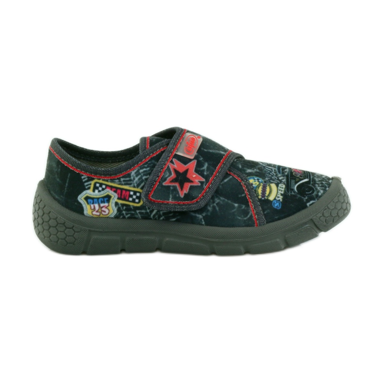 Befado chaussures pour enfants 537X011 rouge le noir 1