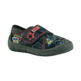 Befado chaussures pour enfants 537X011 rouge noir 2