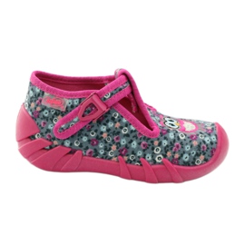 Befado chaussures pour enfants 110P302 rose gris 1