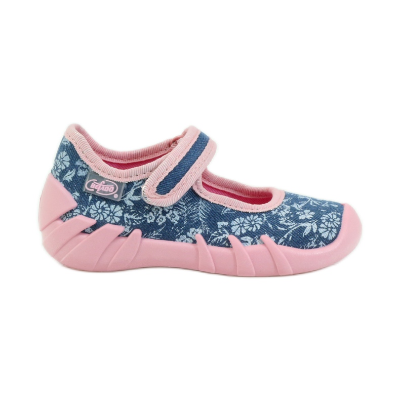 Befado rose chaussures pour enfants 109P160 bleu 1