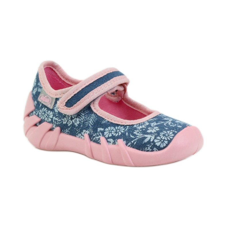 Befado rose chaussures pour enfants 109P160 bleu 2