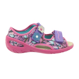 Befado chaussures pour enfants pu 065X120 rose violet 1
