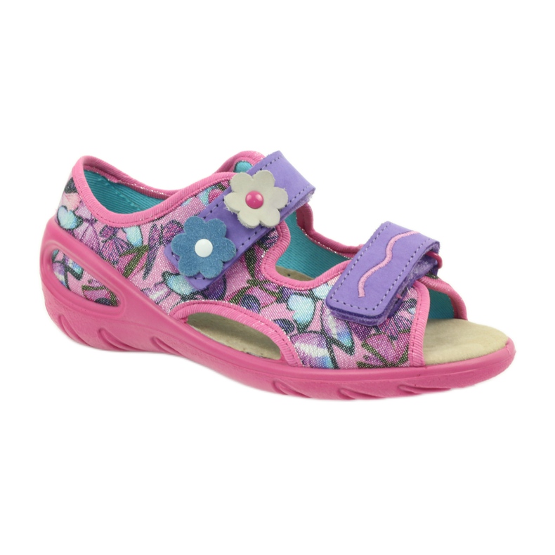 Befado chaussures pour enfants pu 065X120 rose violet 2
