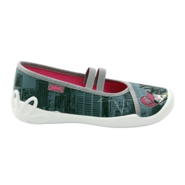 Befado chaussures pour enfants 116Y229 gris multicolore 1 Befado chaussures pour enfants 116Y229 gris multicolore 1
