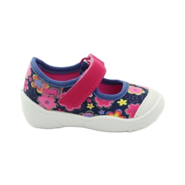 Befado chaussures pour enfants 209P026 bleu marin rose 1