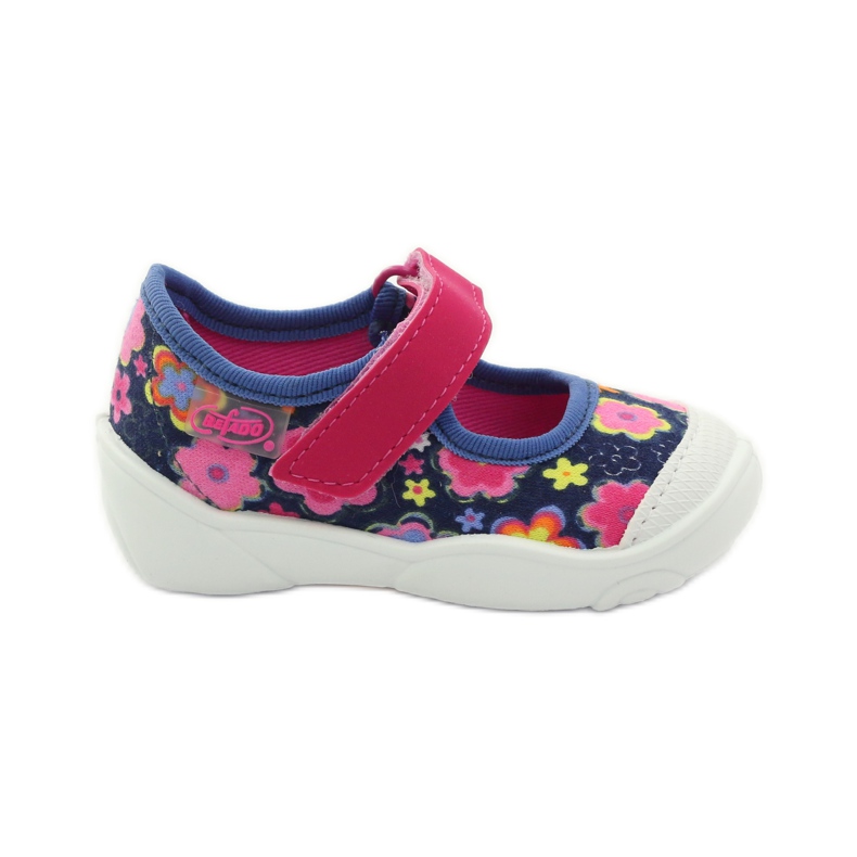 Befado chaussures pour enfants 209P026 bleu marin rose 1