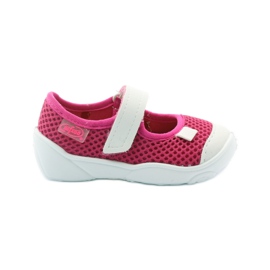 Befado chaussures pour enfants 209P025 rose blanc 1