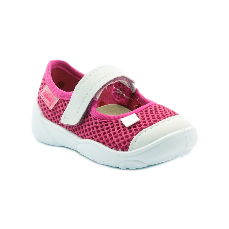 Befado chaussures pour enfants 209P025 rose blanc 2
