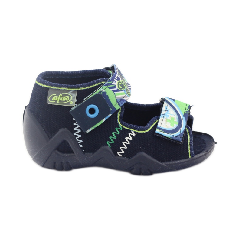 Befado chaussures pour enfants 250P058 bleu marine 1