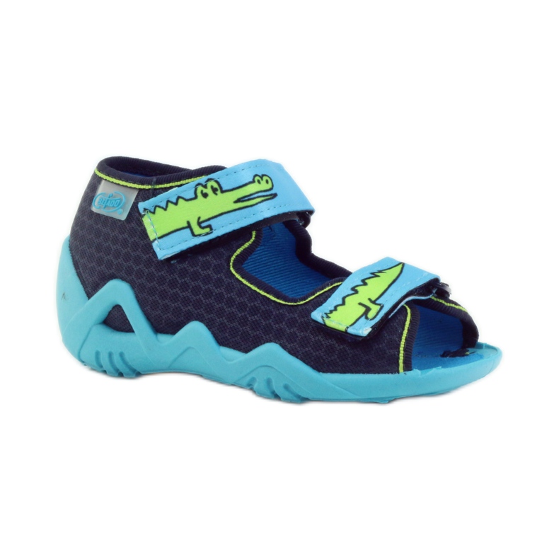 Befado chaussures pour enfants 250P068 bleu marine 2
