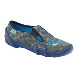 Befado autres chaussures pour enfants 290Y163 bleu gris 1