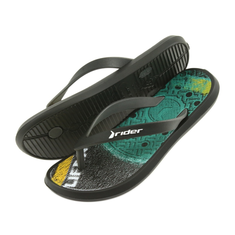 Rider Les tongs garçons 82563 noir 5