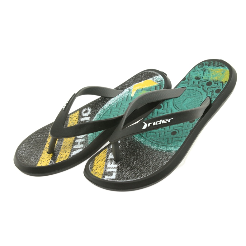 Rider Les tongs garçons 82563 noir 4