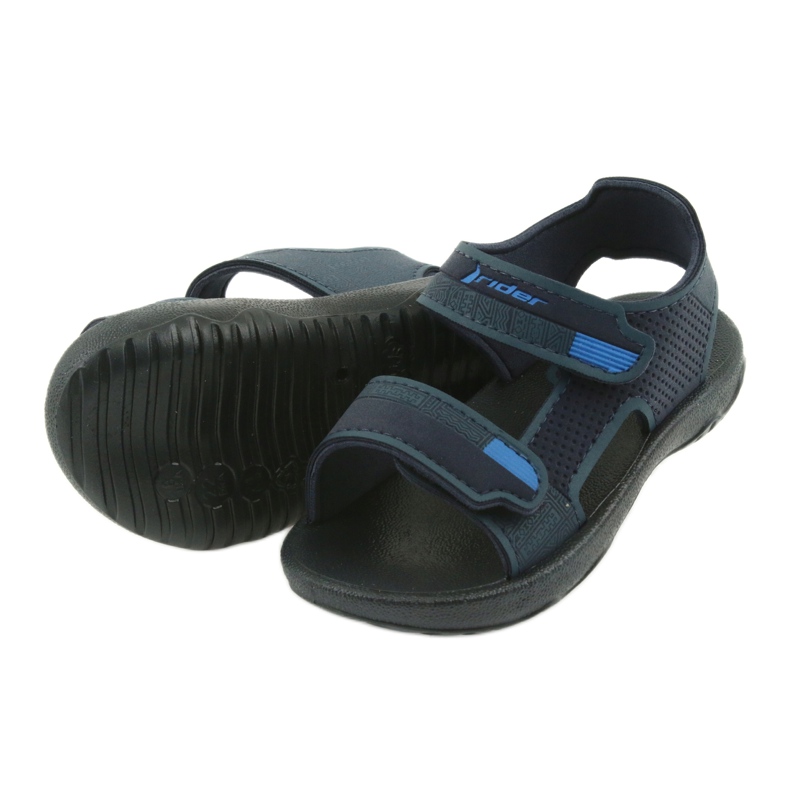 Rider Sandales pour enfants en mousse 82673 Velcro bleu marine 5 Rider Sandales pour enfants en mousse 82673 Velcro bleu marine 5