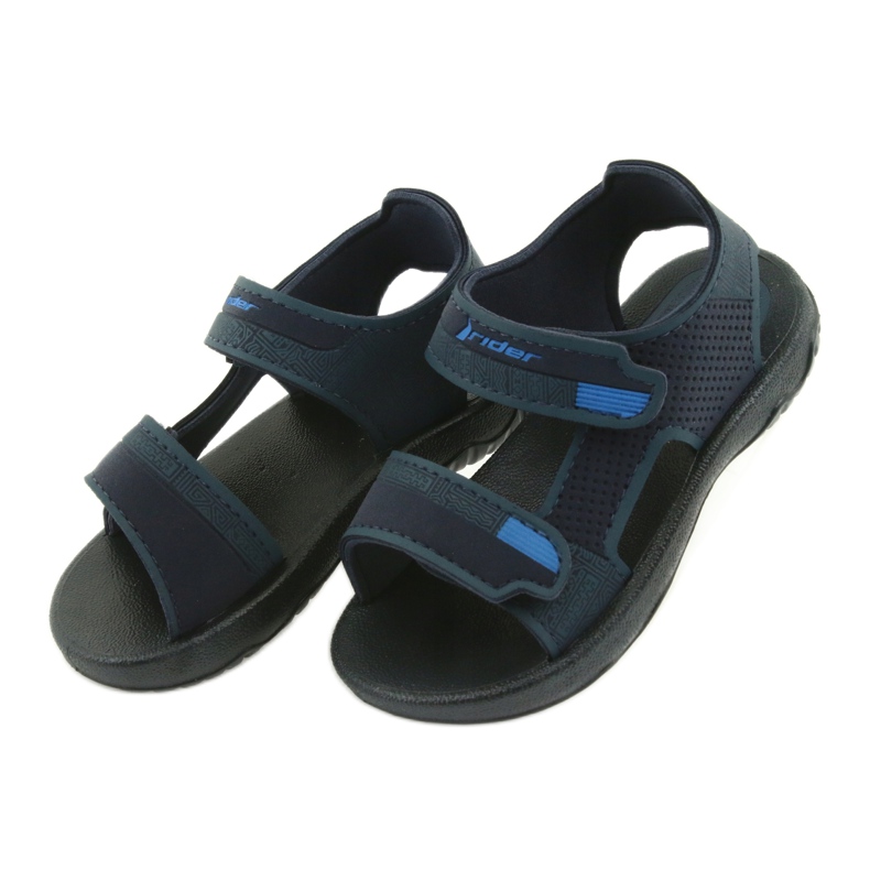 Rider Sandales pour enfants en mousse 82673 Velcro bleu marine 4 Rider Sandales pour enfants en mousse 82673 Velcro bleu marine 4