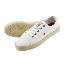 Espadrilles blanches chaussures pour femmes Big star DD274423 3