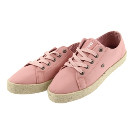 Big Star Pink Women's Espadrilles Sneakers 274425 rose 4