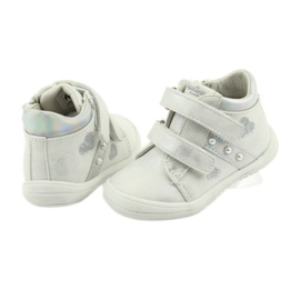 American Club Chaussures de sport ADI pour enfants dans les cœurs américains blanche gris 4