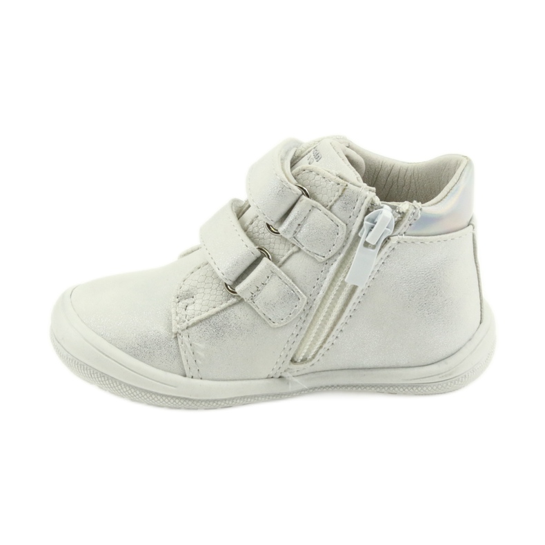 American Club Chaussures de sport ADI pour enfants dans les cœurs américains blanc gris 2