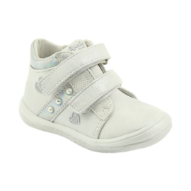 American Club Chaussures de sport ADI pour enfants dans les cœurs américains blanc gris 1