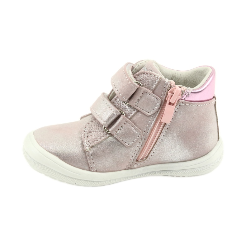 American Club Chaussures de sport ADI pour enfants dans les cœurs américains gris rose 2