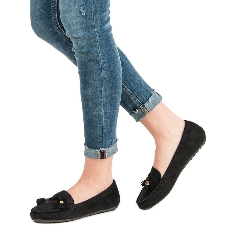 Mocassins noirs classiques 1