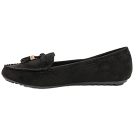 Mocassins noirs classiques le noir 3