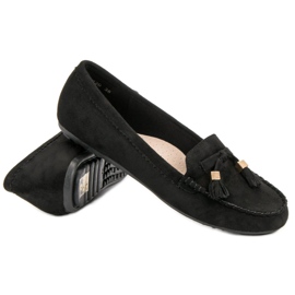 Mocassins noirs classiques le noir 4