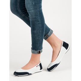 Filippo Ballerines de sport blanc 1