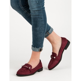Nio Nio Mocassins bordeaux rouge 1 Nio Nio Mocassins bordeaux rouge 1
