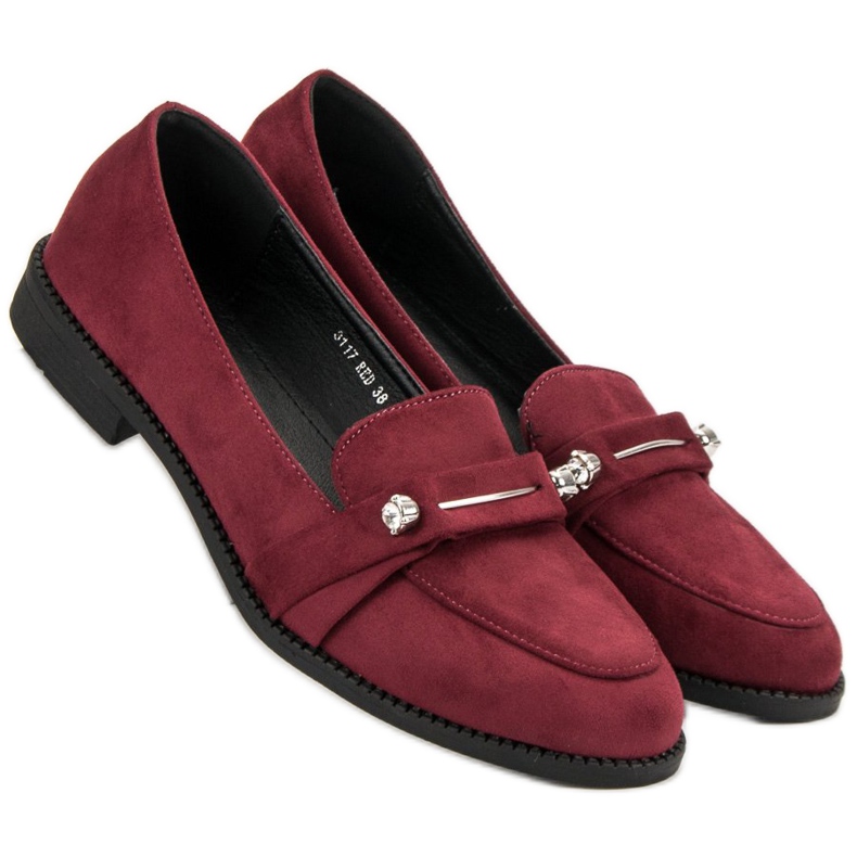 Nio Nio Mocassins bordeaux rouge 2 Nio Nio Mocassins bordeaux rouge 2