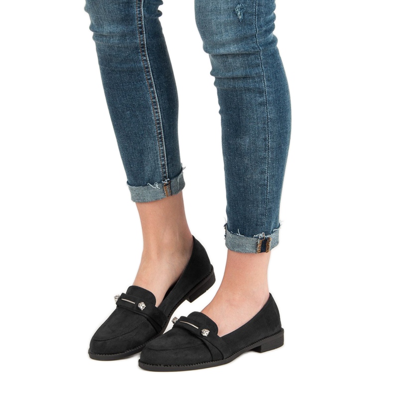 Nio Nio Mocassins noirs 1