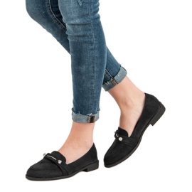 Nio Nio Mocassins noirs le noir 2