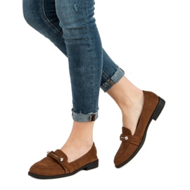 Nio Nio Mocassins camel brun 2