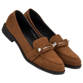 Nio Nio Mocassins camel brun 3