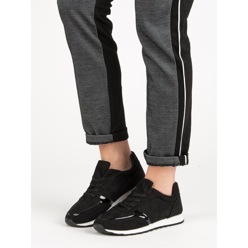 Jumex Chaussures de sport confortables noir 1