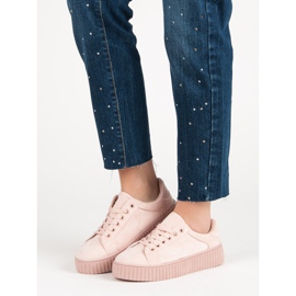 Seastar Creepers en daim rose 6