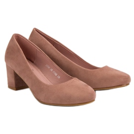 Seastar Escarpins en daim rose sale 2