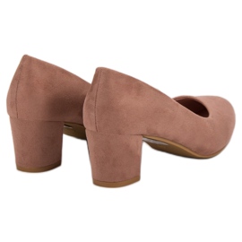 Seastar Escarpins en daim rose sale 1