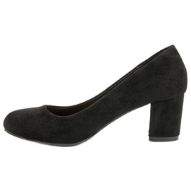 Nio Nio Escarpins en daim noir le noir 5