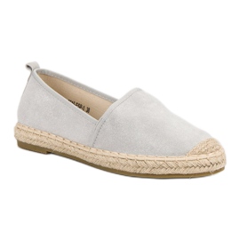 Bestelle Espadrilles en daim gris 3