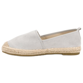 Bestelle Espadrilles en daim gris 4