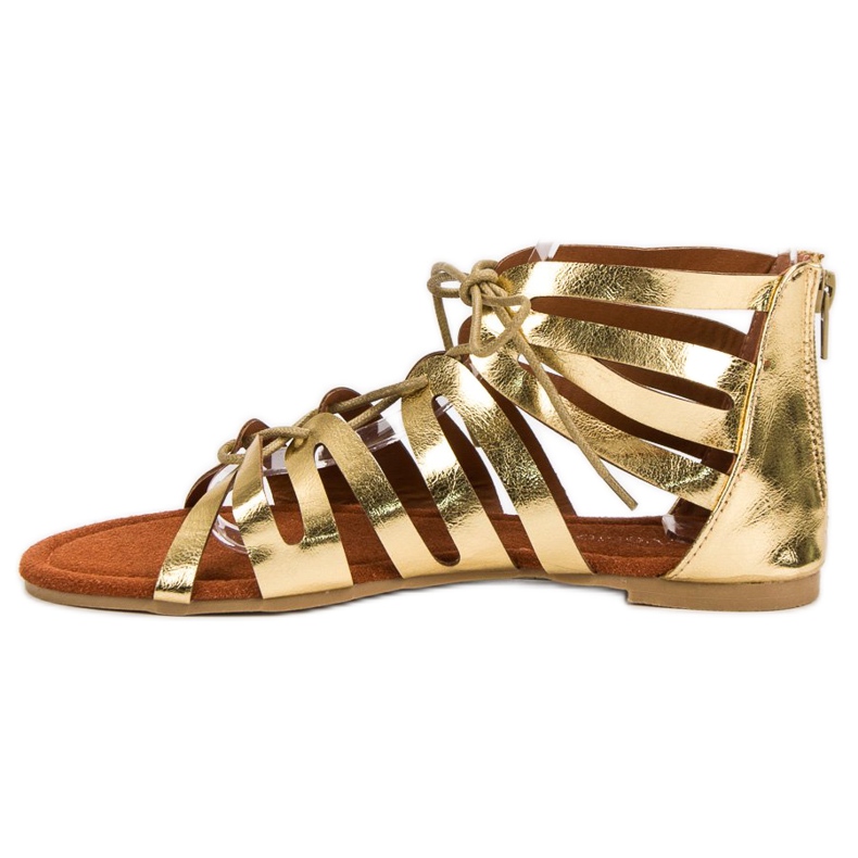 Evento Sandales dorées nouées d'or 1
