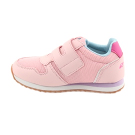 American Club Chaussures de sport fille jogging américain violet bleu rose 2