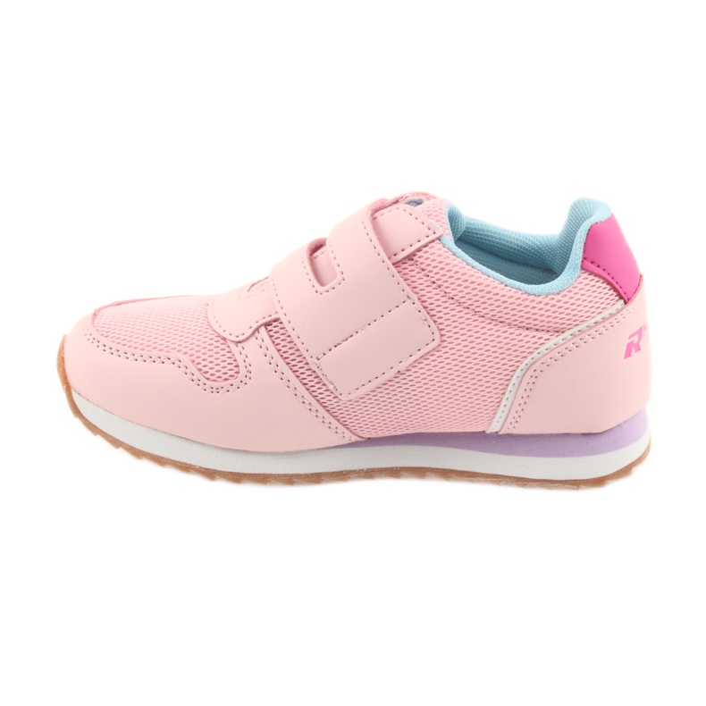 American Club Chaussures de sport fille jogging américain violet bleu rose 2