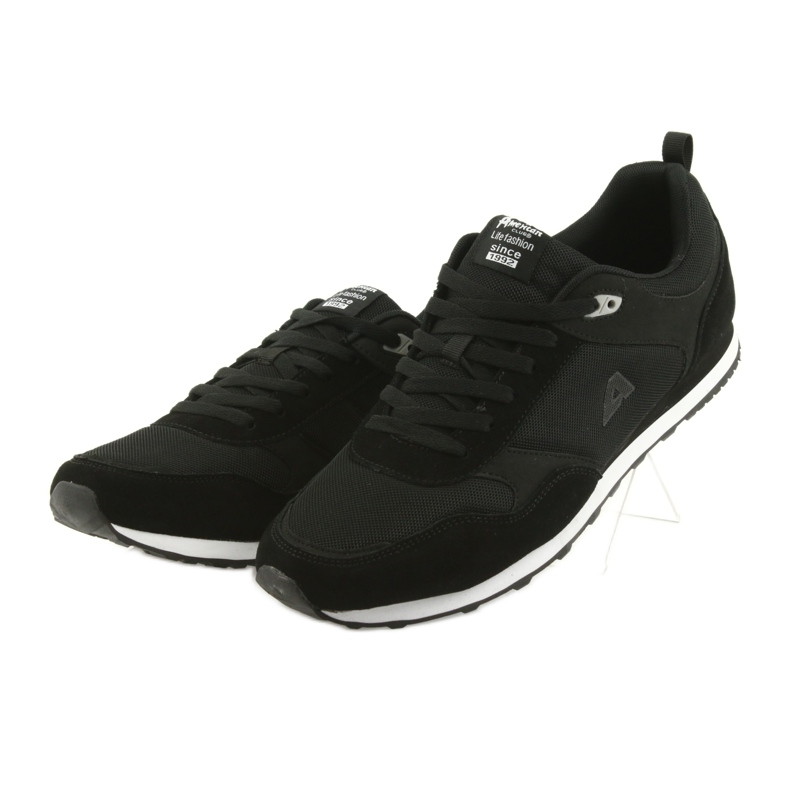 Baskets American Club Sport, jogging WT11 / 19 le noir 3